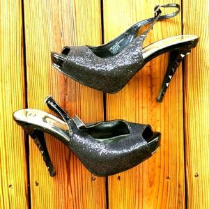 N by Nicole Miller women's platform heels, size 9.5